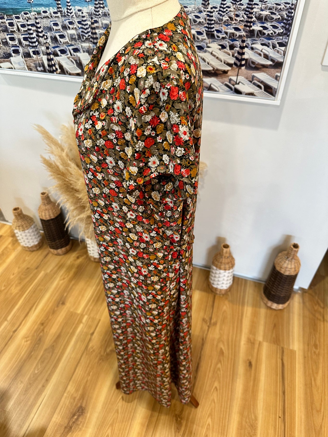 90's Dress - Medium / Large - Multicolour