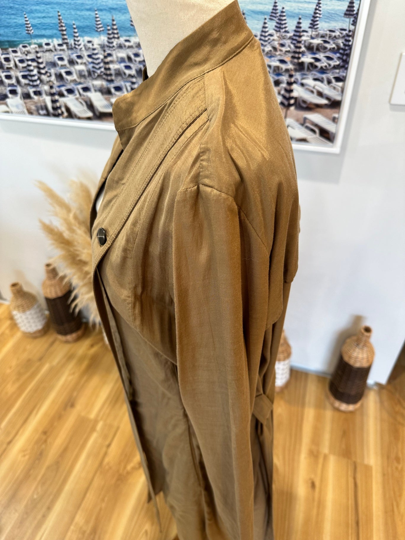[SALE] Sass & Bide - Duster Coat - Large - Beige