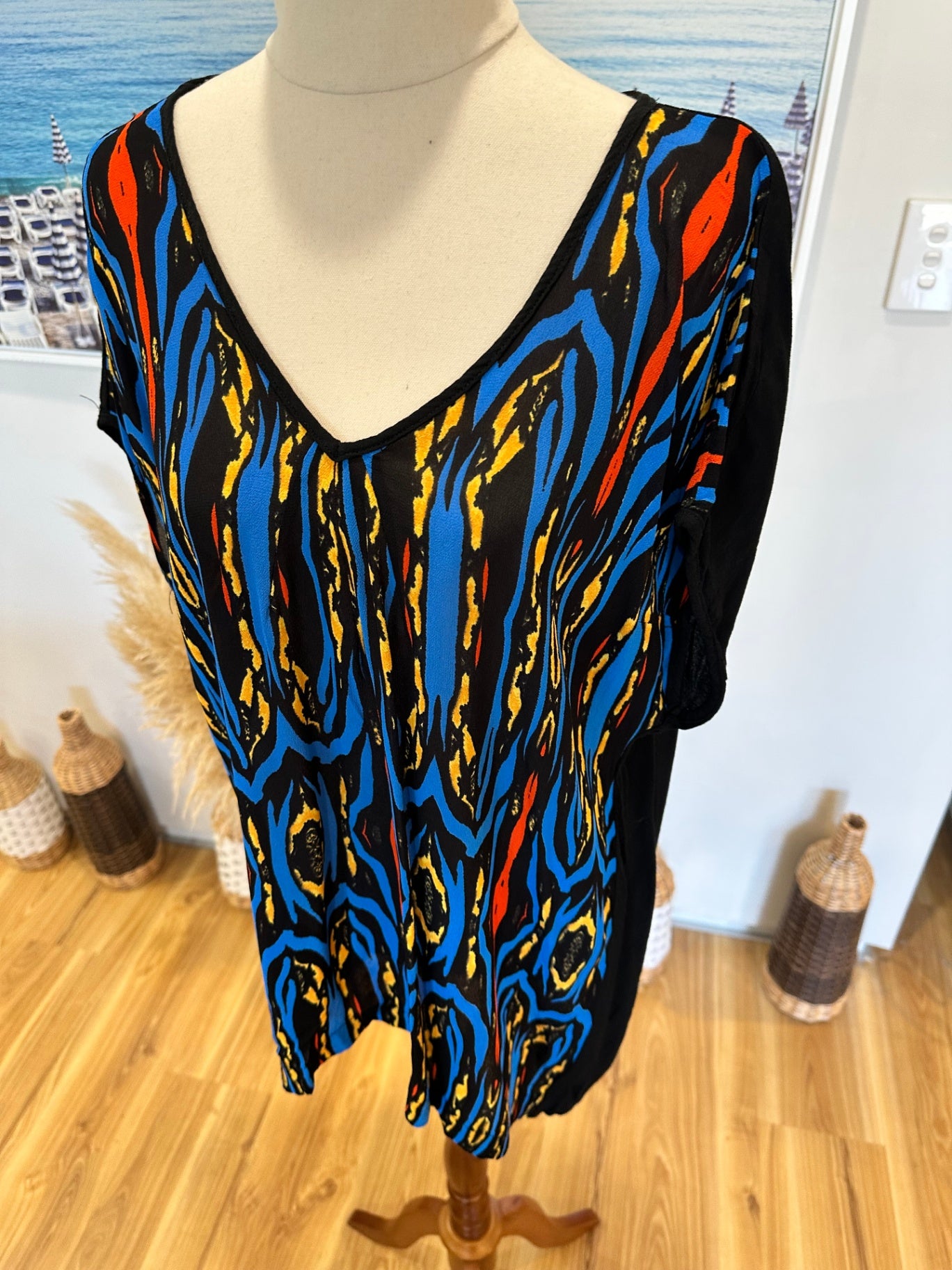 [SALE] Jacki Peters - Made in New Zealand - Blouse - Size 16