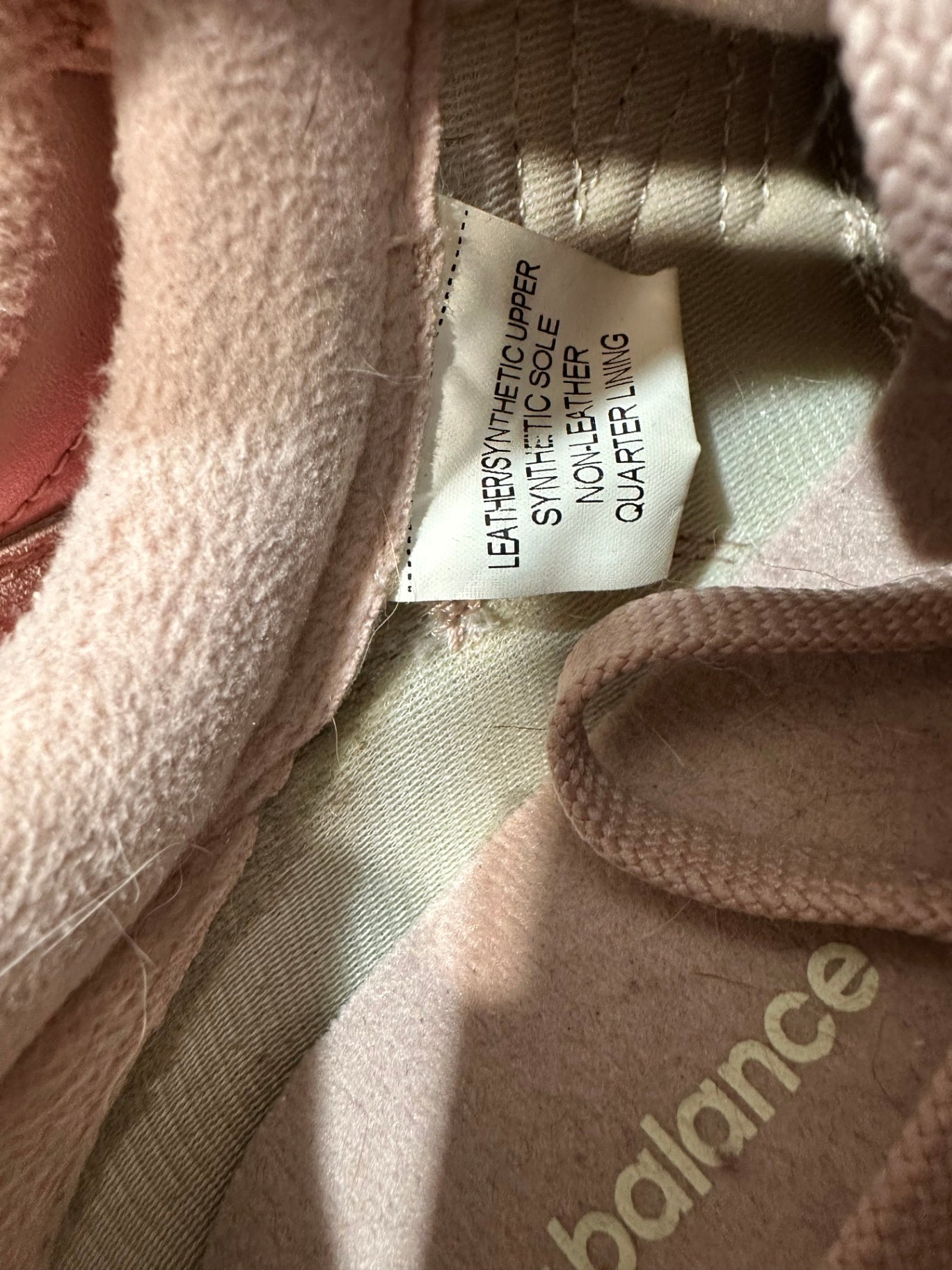 New Balance - Pale Pink Sneakers - Size 7