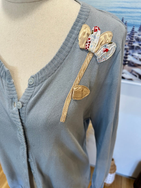 [SALE] Sabatini Cardigan - Large - Light Blue