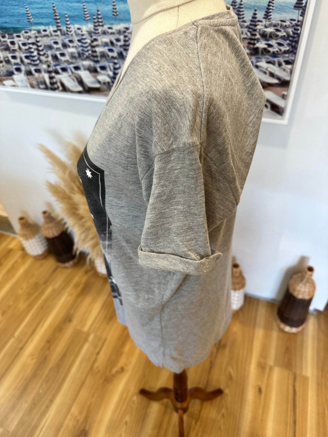 [SALE] Scotch & Soda - Grey T-Shirt - Bon Voyage - Extra Small / Small Gray