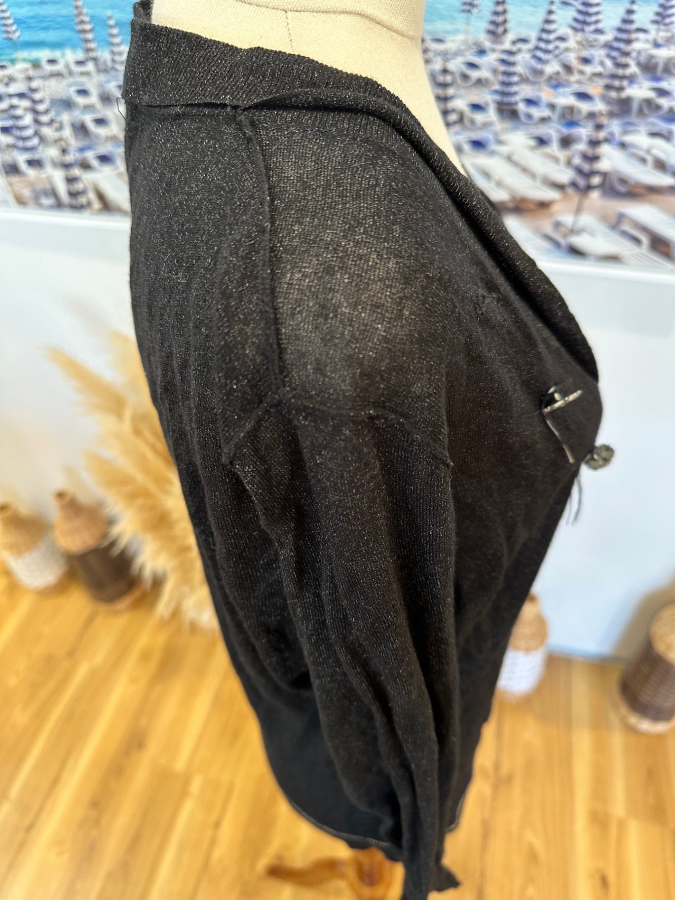 [SALE] Marilyn Seyb - Cardigan - Size 12 - Black