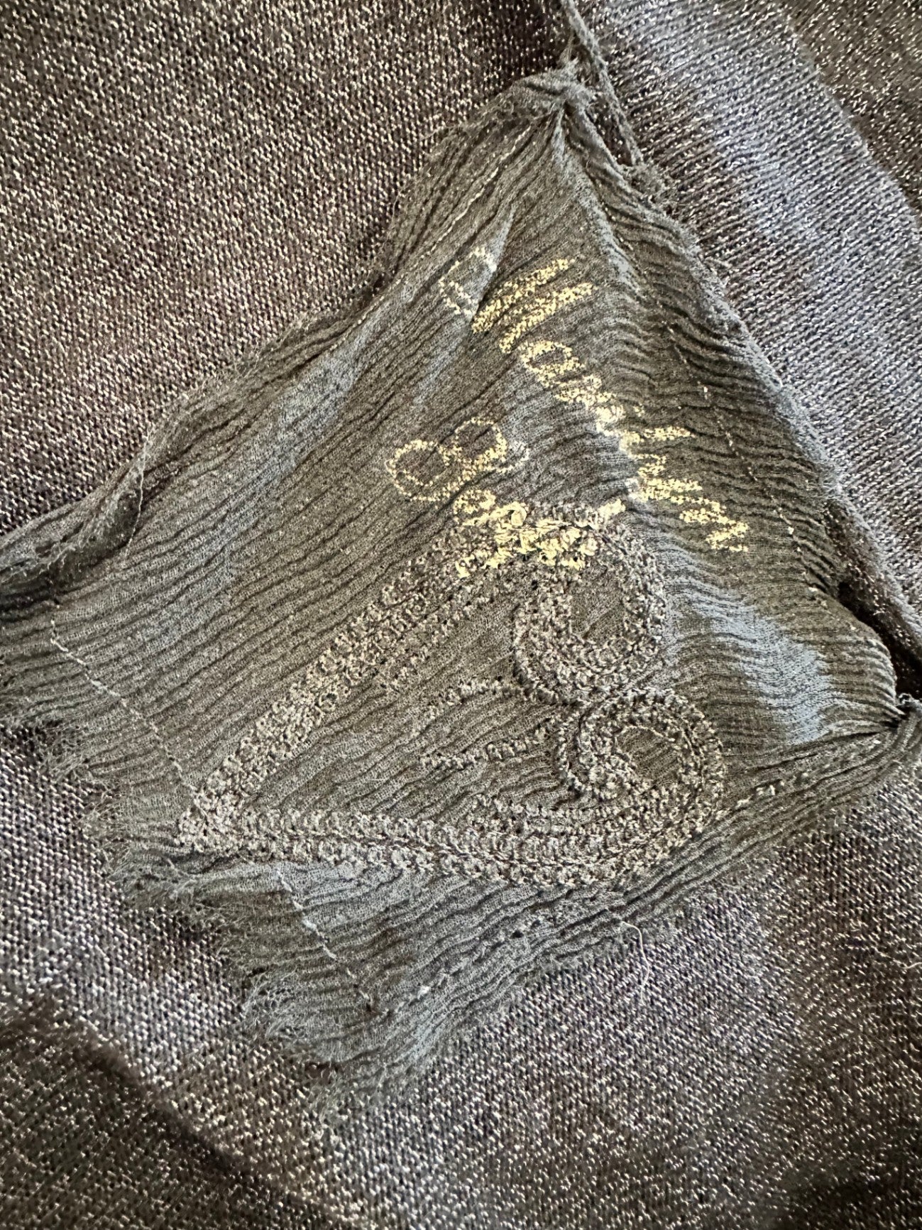 [SALE] Marilyn Seyb - Cardigan - Size 12 - Black