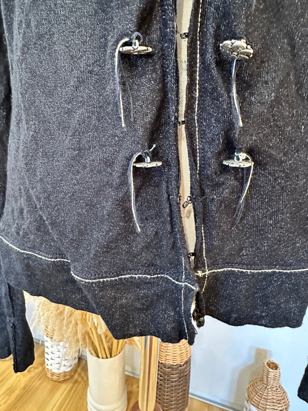 [SALE] Marilyn Seyb - Cardigan - Size 12 - Black