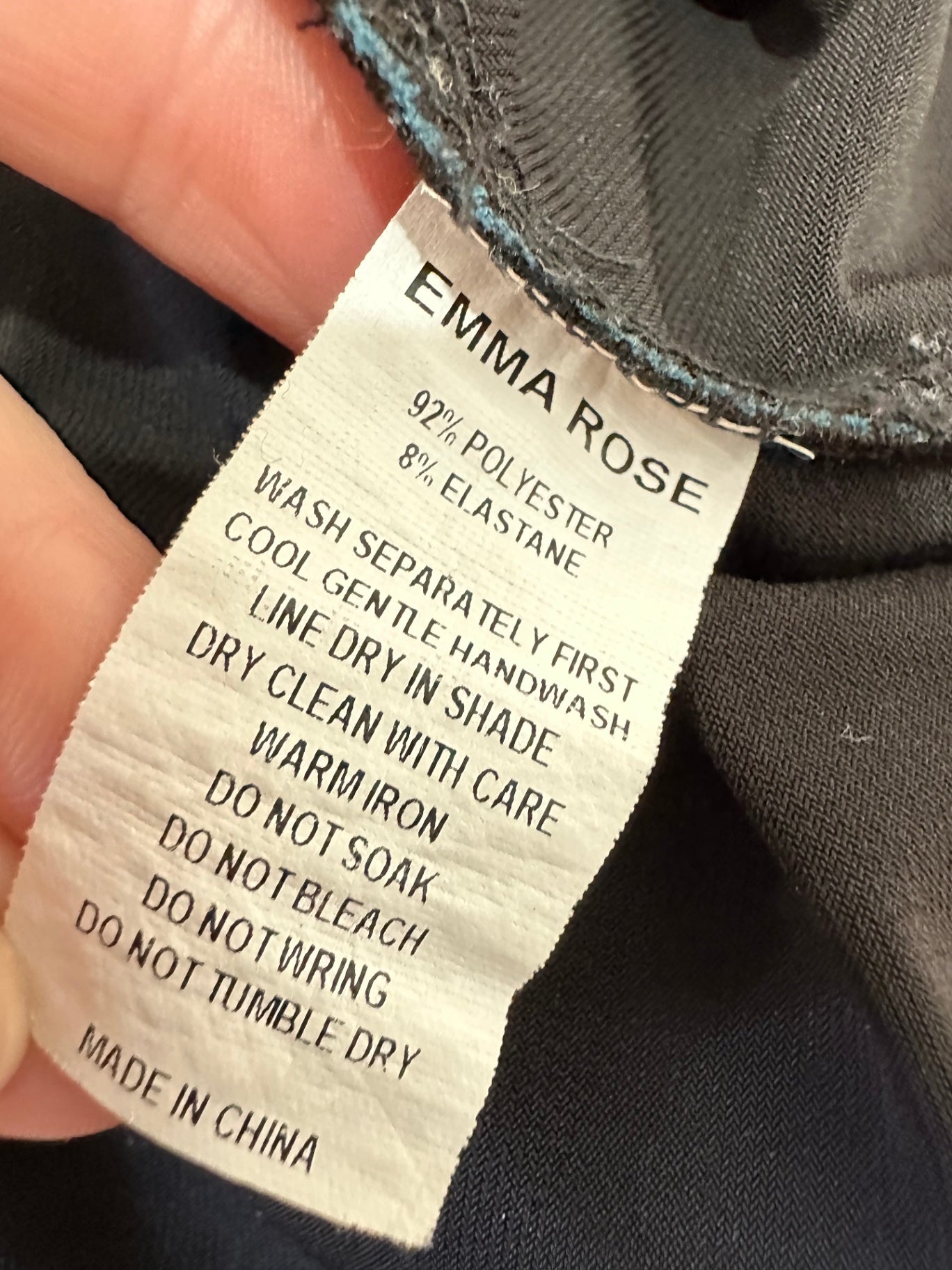 [SALE] Emma Rose - Blouse - Size 18 - Black and Teal