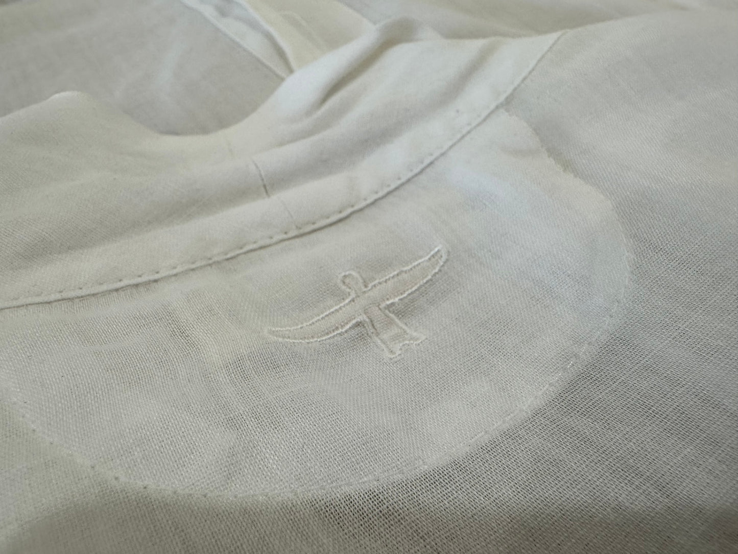 [SALE] Untouched World - Bamboo Shirt - Extra Large - White / Cream