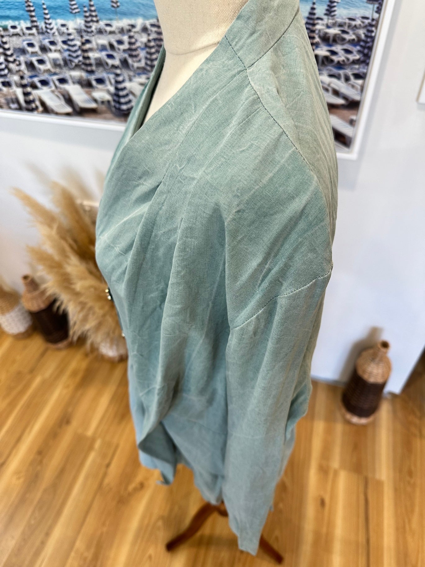 [SALE] Vintage 80's Blazer - Large - Light Blue *Some flaws*