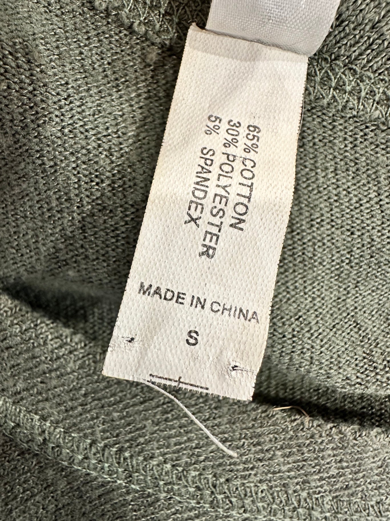 [SALE] Draping Dress - Size Small - Olive green