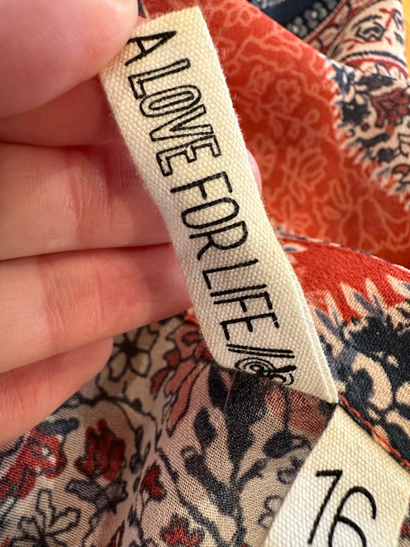 [SALE] Loobie's Story - Bohemian Dress - Size 16 - Red and Navy Blue