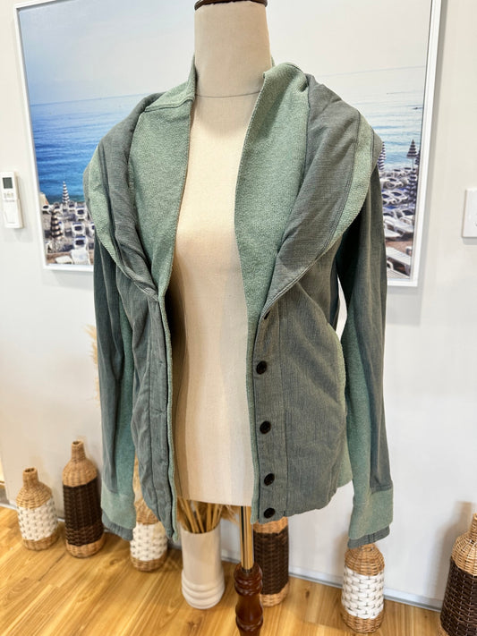 [SALE] Lululemon Jacket Green and Grey