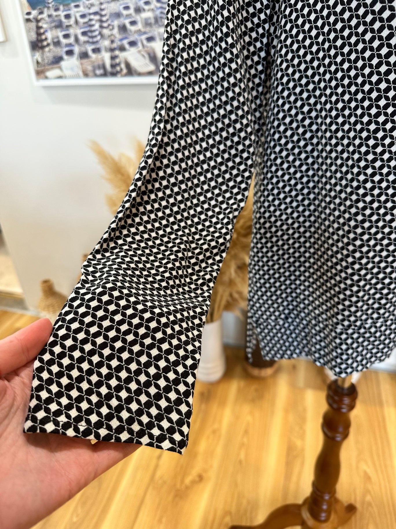 [SALE] Portmans Blouse - Size 10 - Black and White