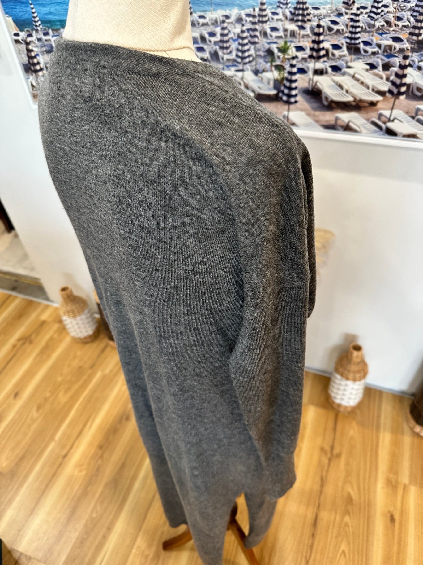 [SALE] Witchery - Longline Cardigan - Extra Small - Grey