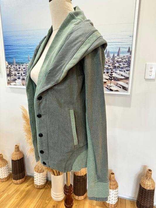 [SALE] Lululemon Jacket Green and Grey