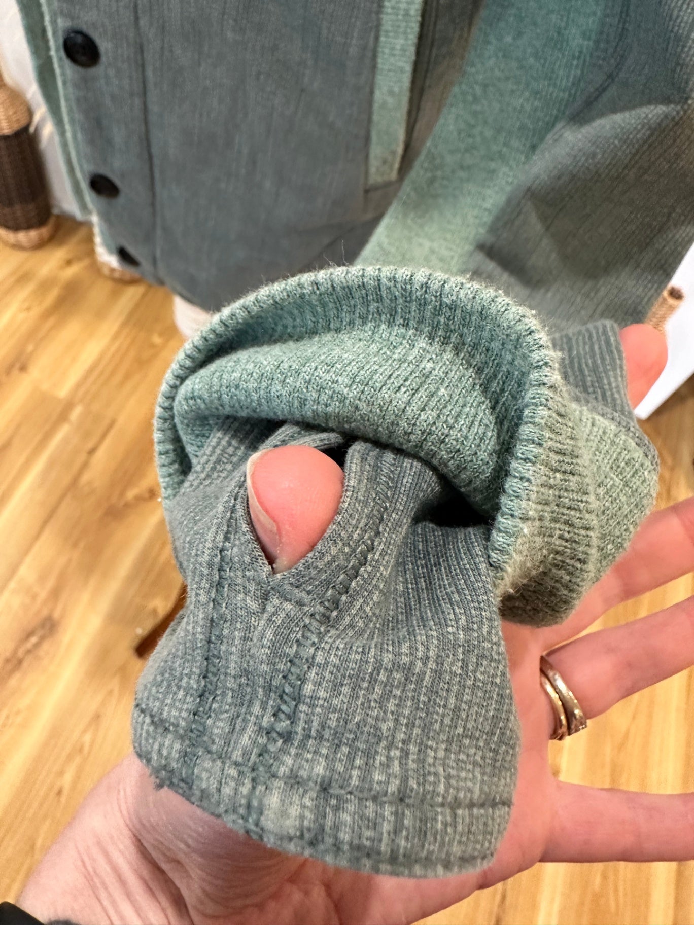 [SALE] Lululemon Jacket Green and Grey