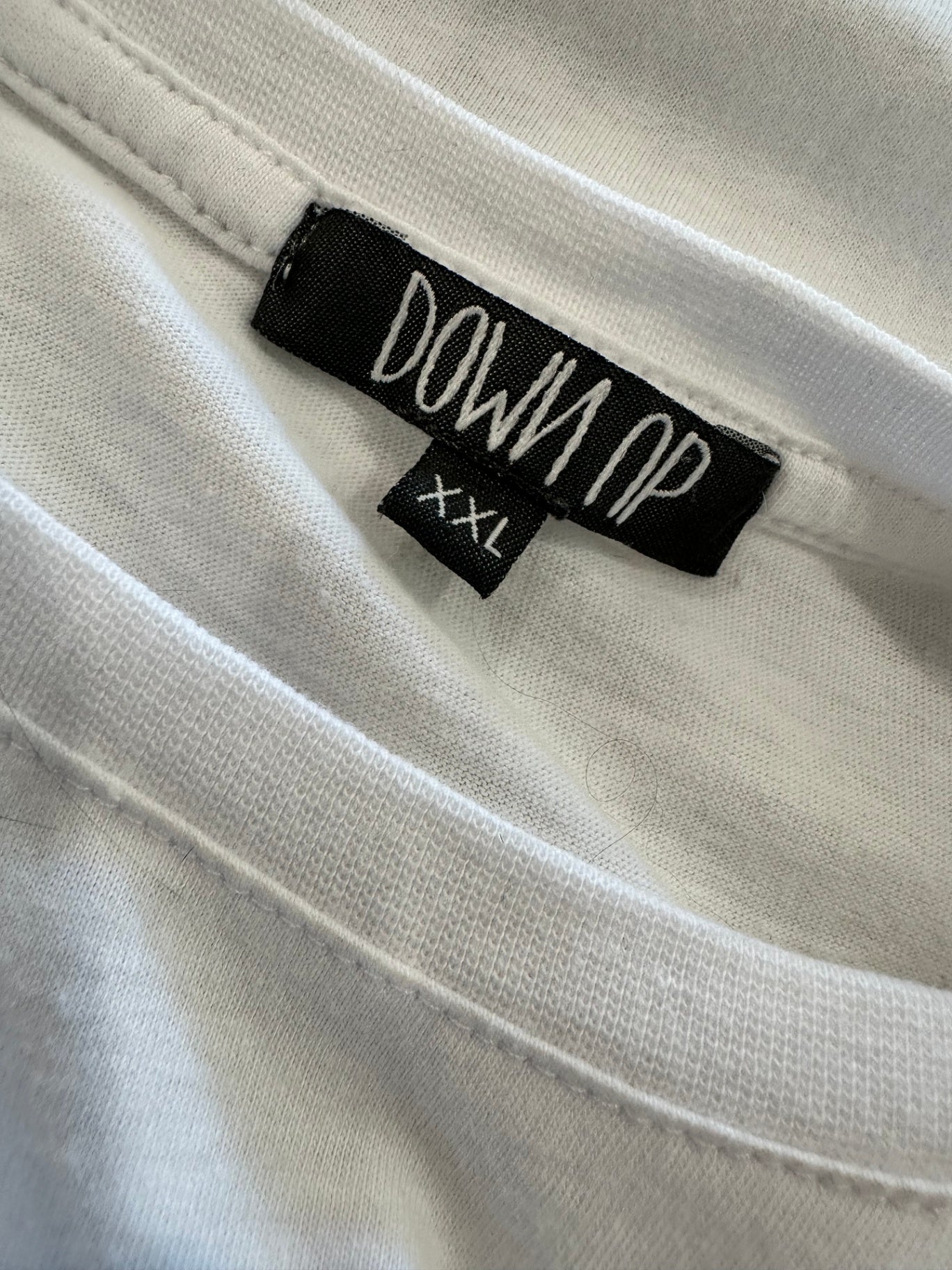 [SALE] Down OP T-Shirt - Extra Large - White