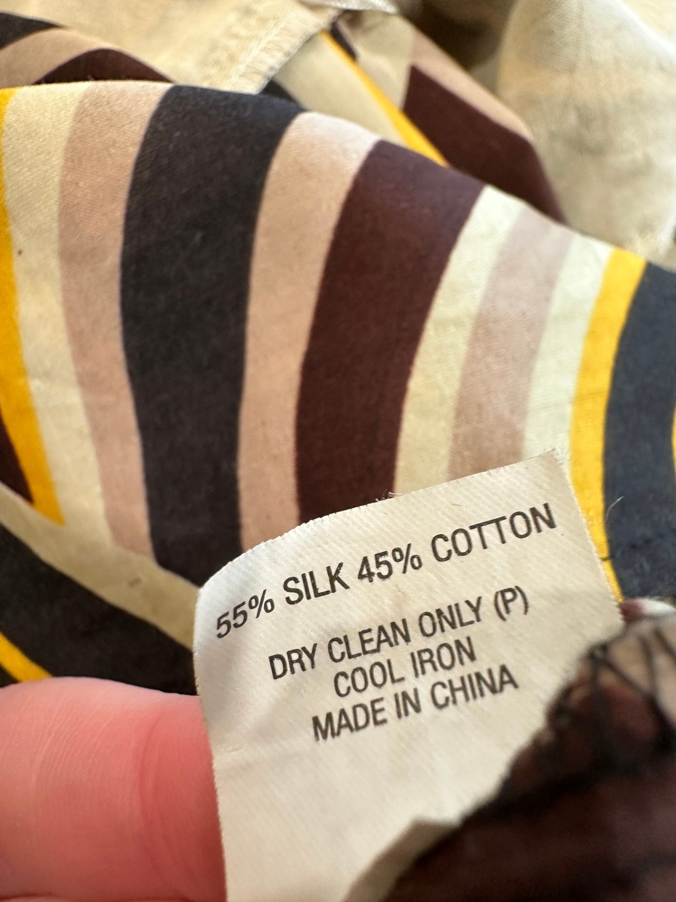 [SALE] Wish - Mini Dress - Size 10 - Brown / Black / Mustard