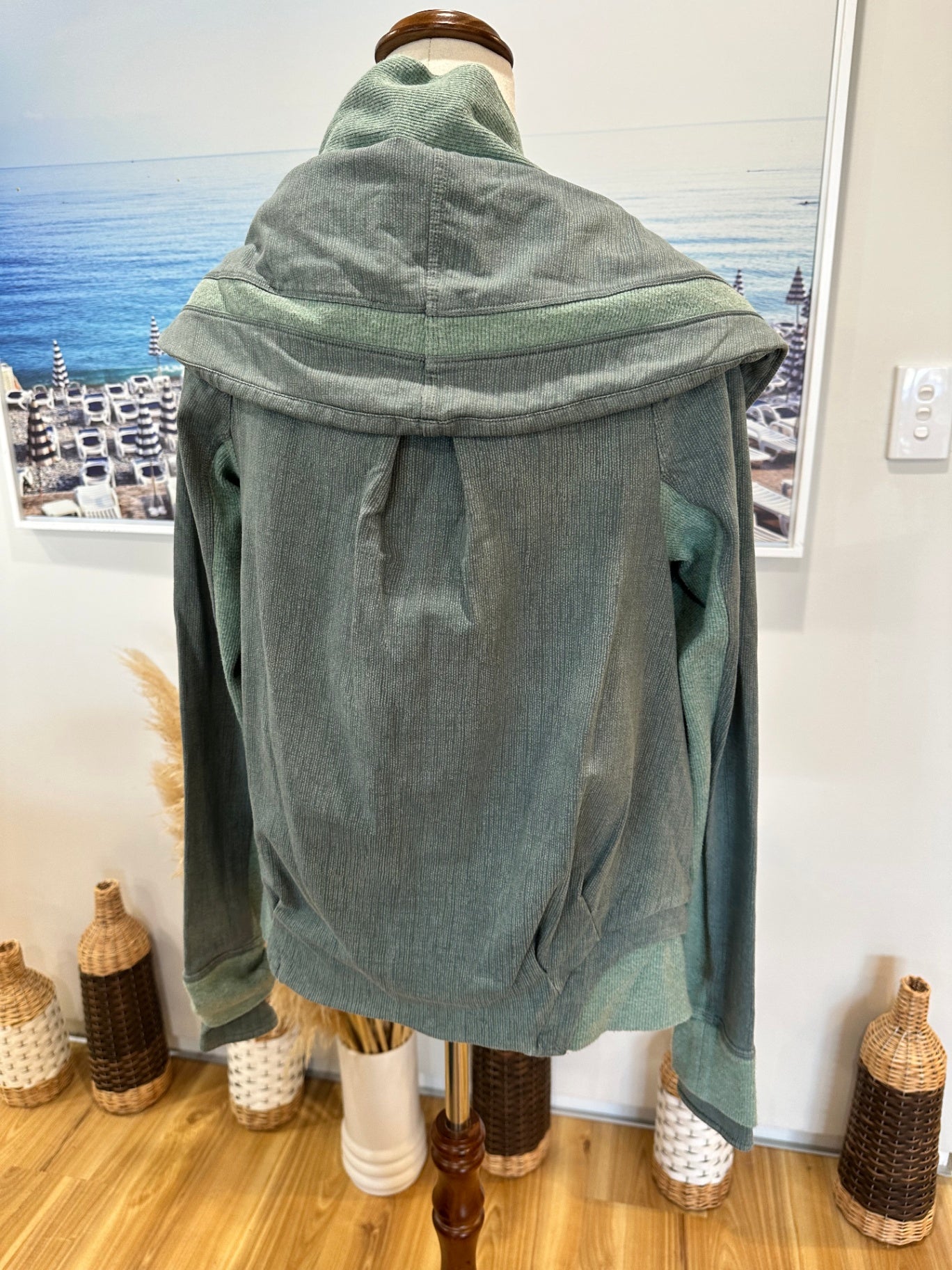 [SALE] Lululemon Jacket Green and Grey