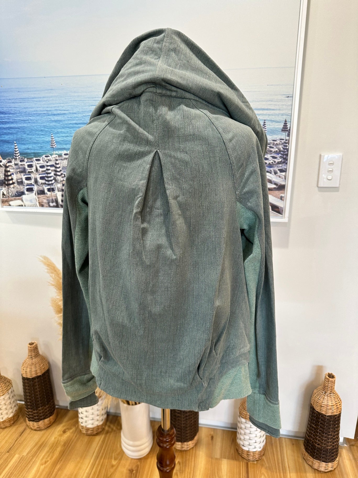 [SALE] Lululemon Jacket Green and Grey