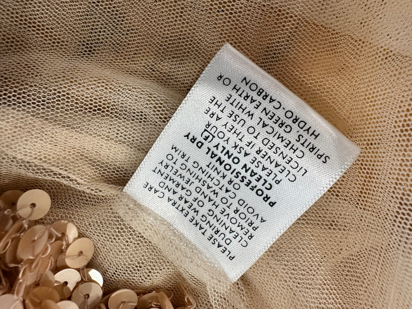 [SALE] Alannah Hill - Shrug - Size 14 - Rose Gold w Sequins