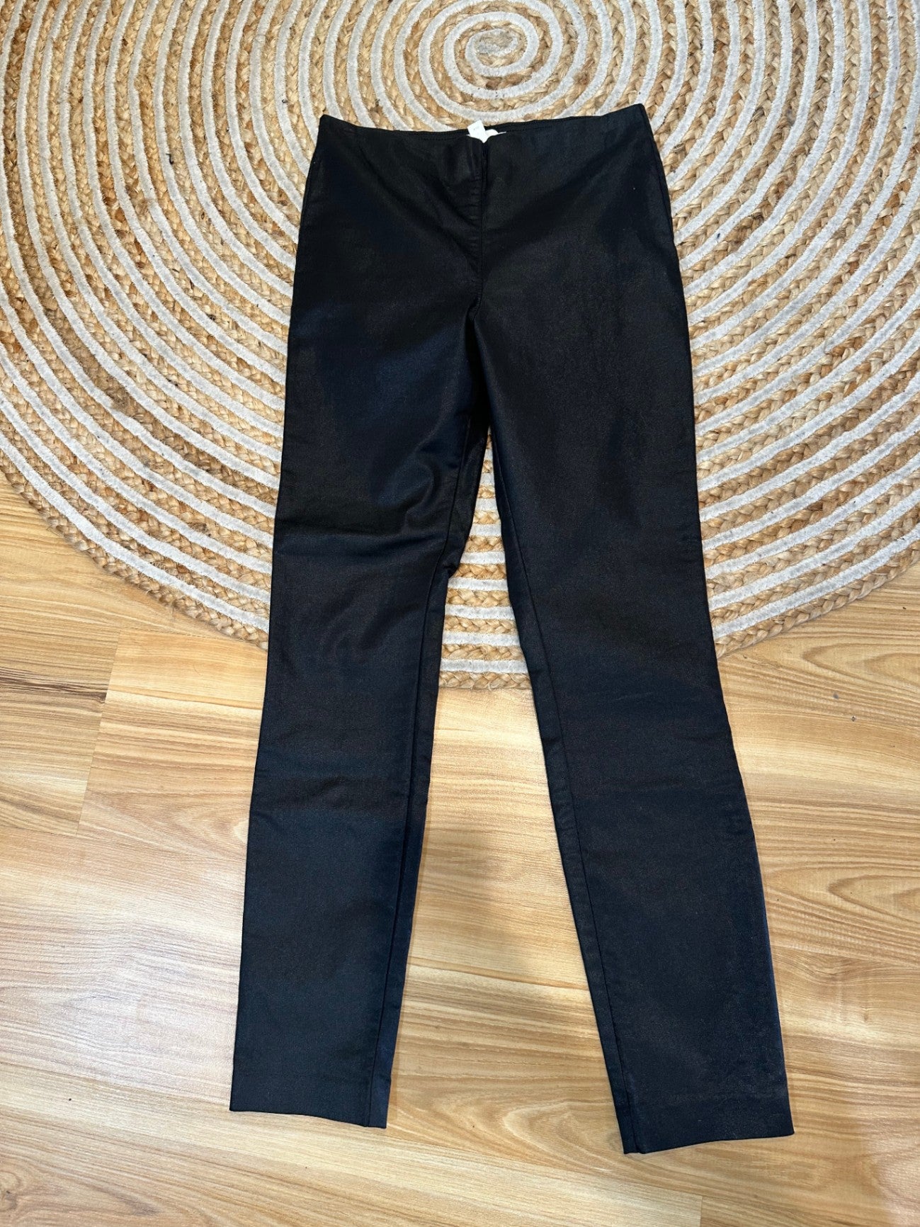 [SALE] H&M - Pants / Leggings - Size 8 - Black w Shine