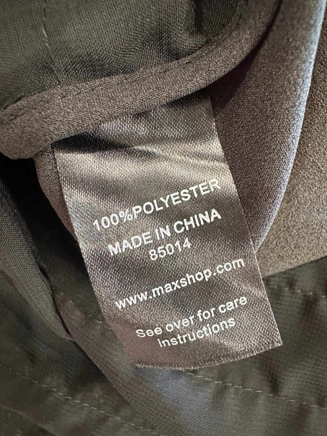 [SALE] Max - Flapper Fringed Singlet Top - Size 10 - Black