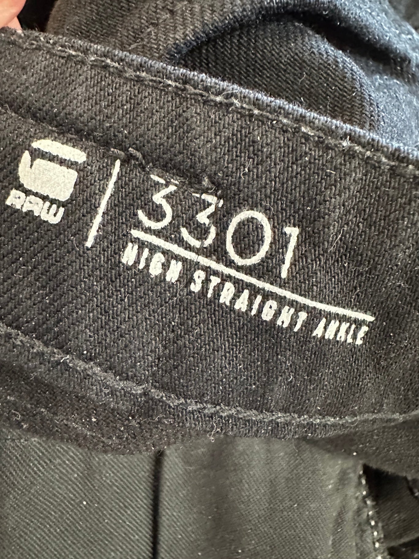 [SALE] G-Star - Black Straight Leg Jeans - Size 29