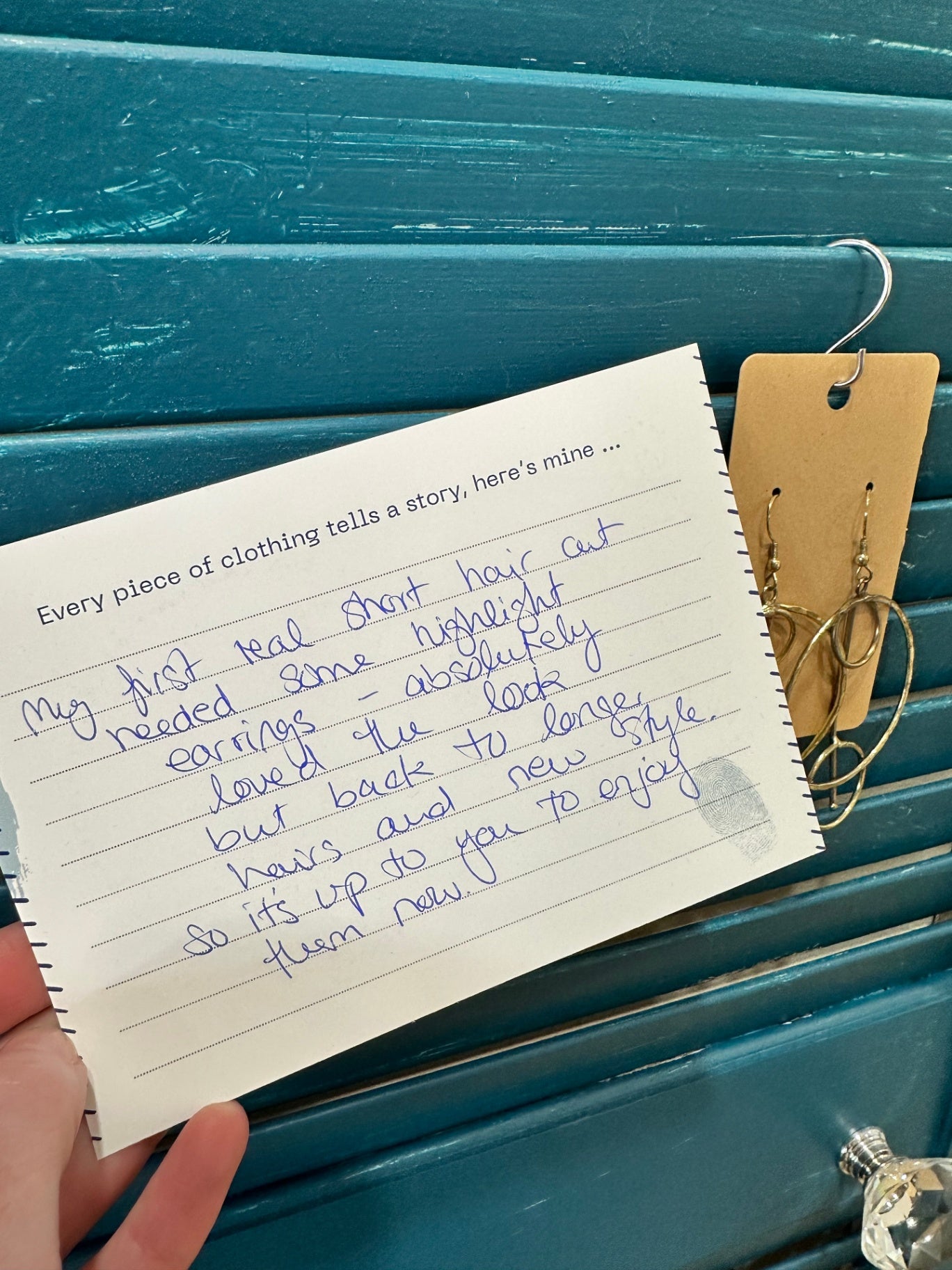 [SALE] Earrings - Circles - Gold Tone