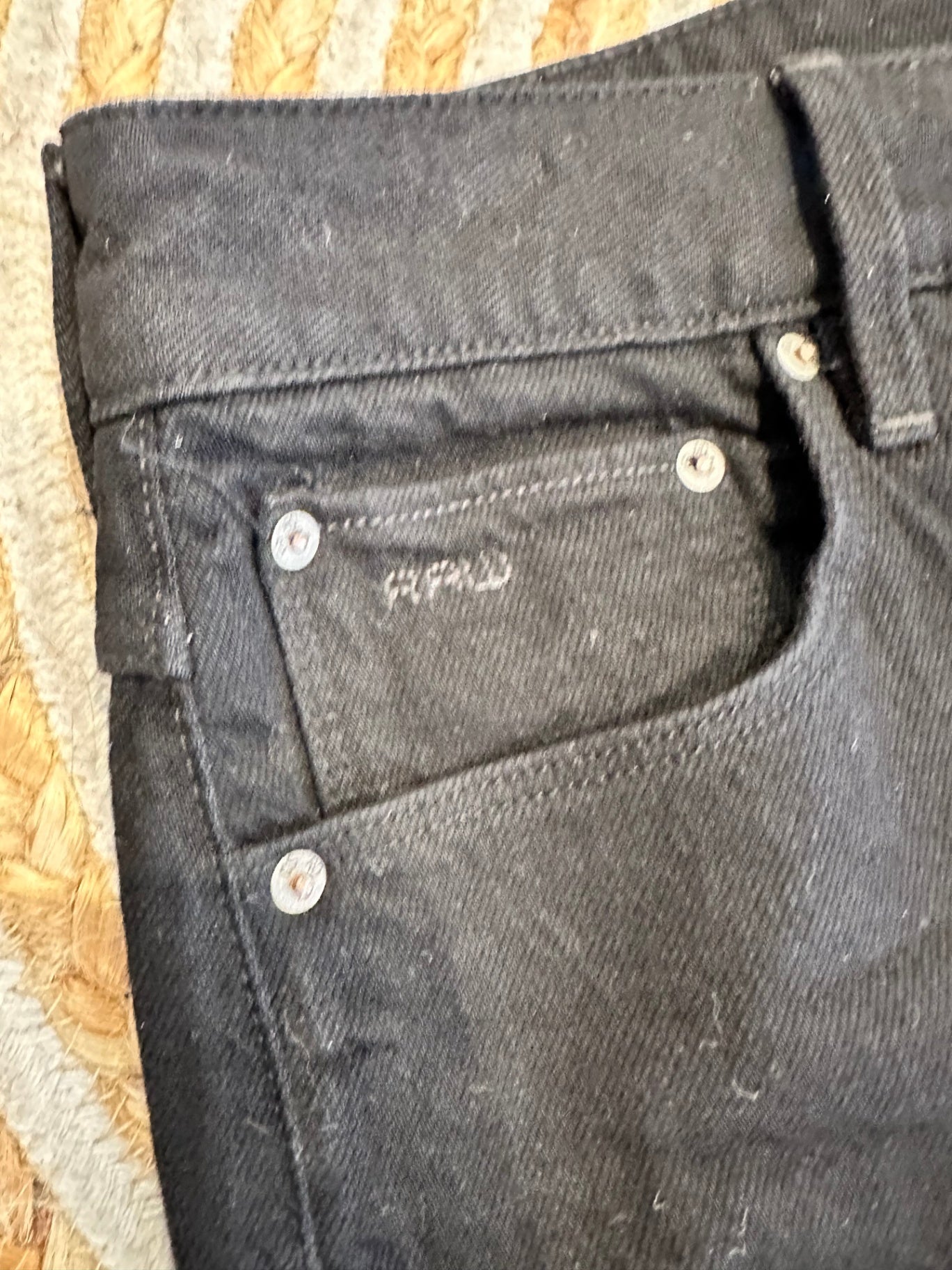 [SALE] G-Star - Black Straight Leg Jeans - Size 29