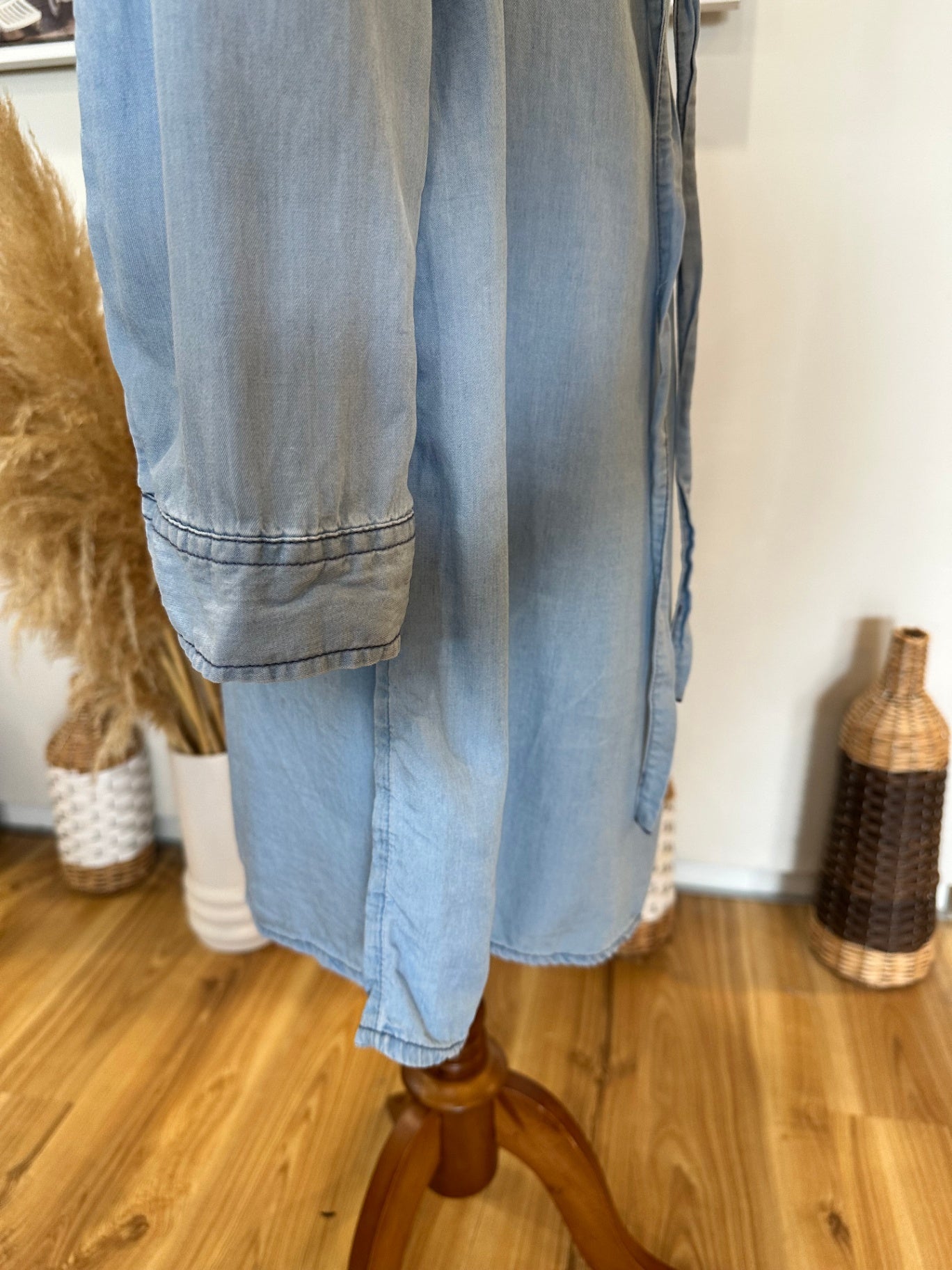 [SALE] Denim Dress - Size 16 - Light Blue