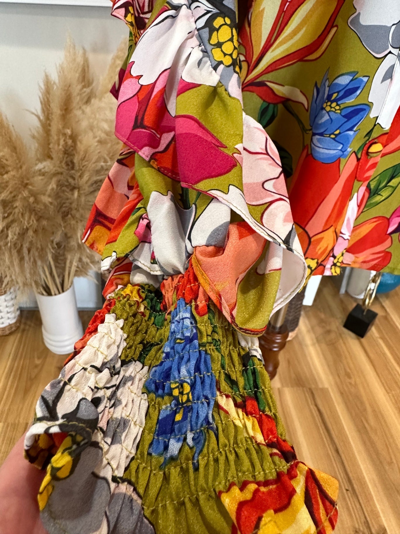 Augustine - Flamenco Blouse - Small - Multicolour