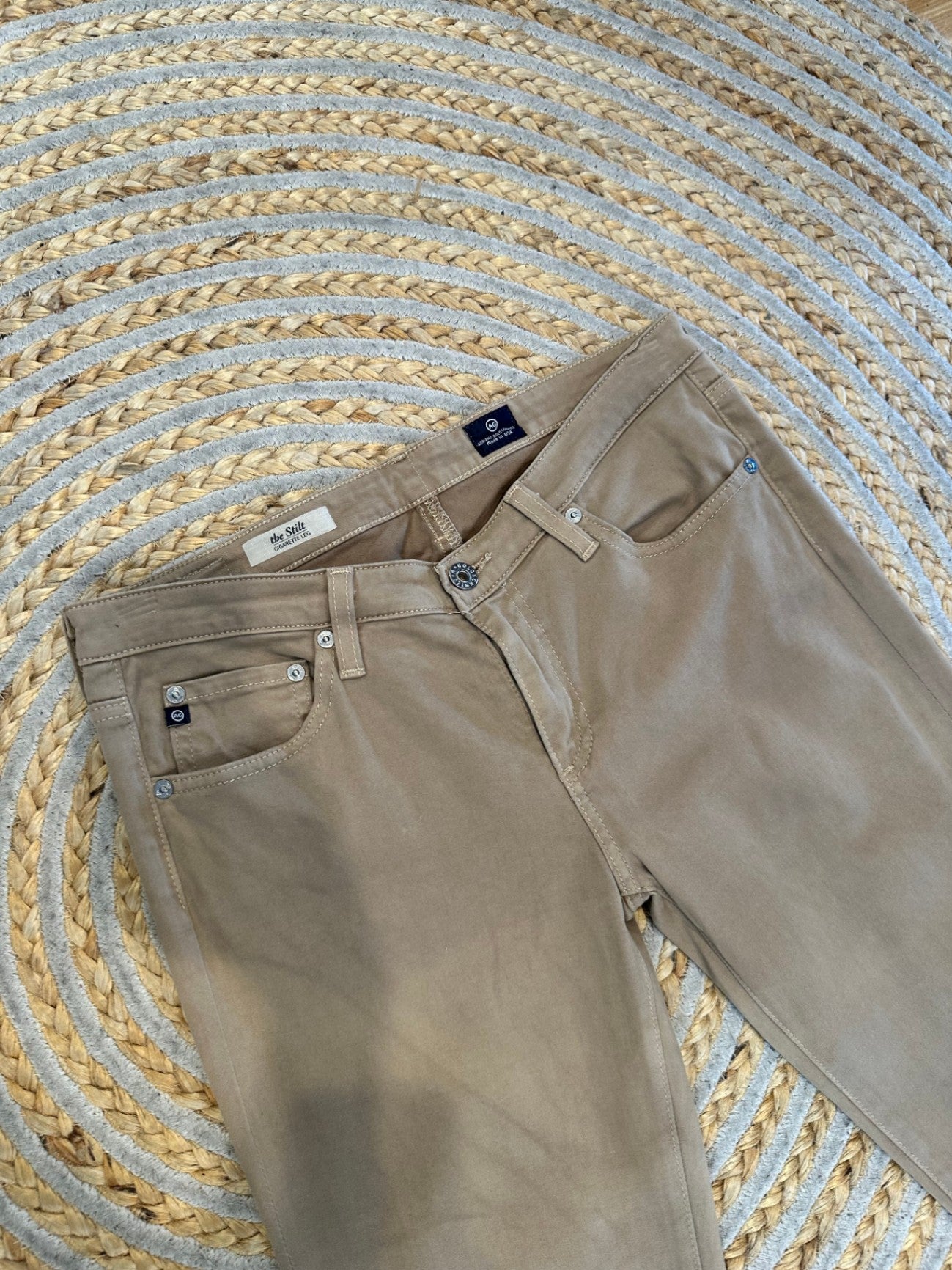 [SALE] Adriano Goldschmed - Chino / Moleskin Pants - Size 12 - Beige