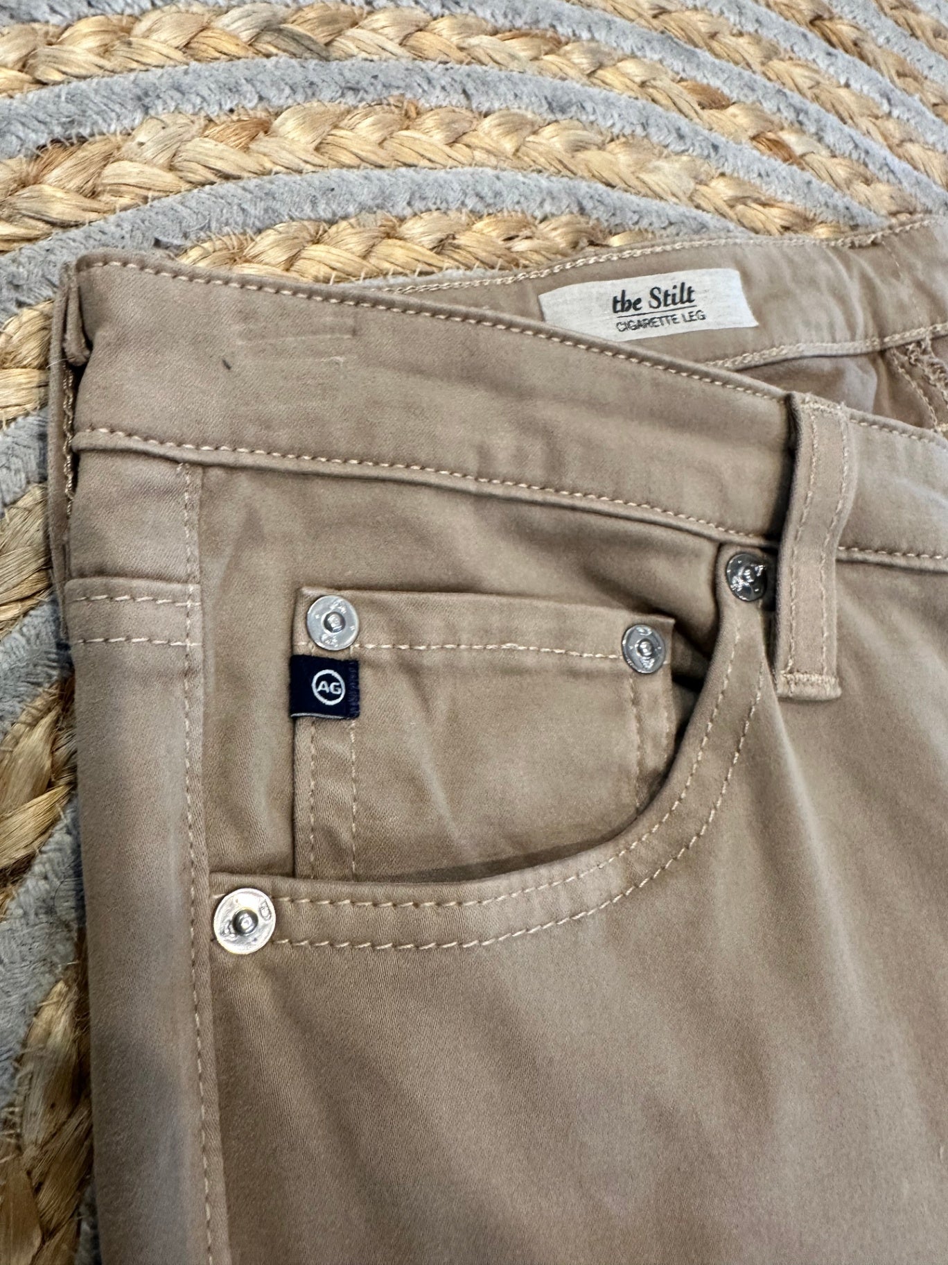 [SALE] Adriano Goldschmed - Chino / Moleskin Pants - Size 12 - Beige