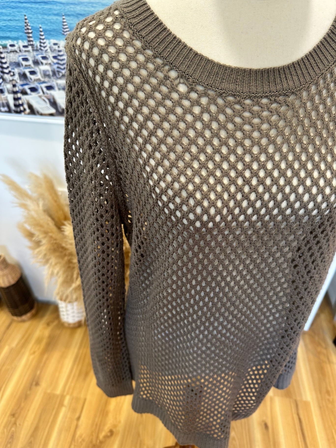 [SALE] Ella Jay - Bohemian Jumper - Small / Medium - Beige