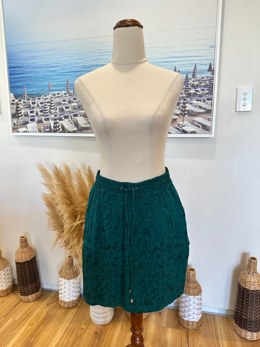 [SALE] Reserved - Mini Skirt - Size 12 - Teal