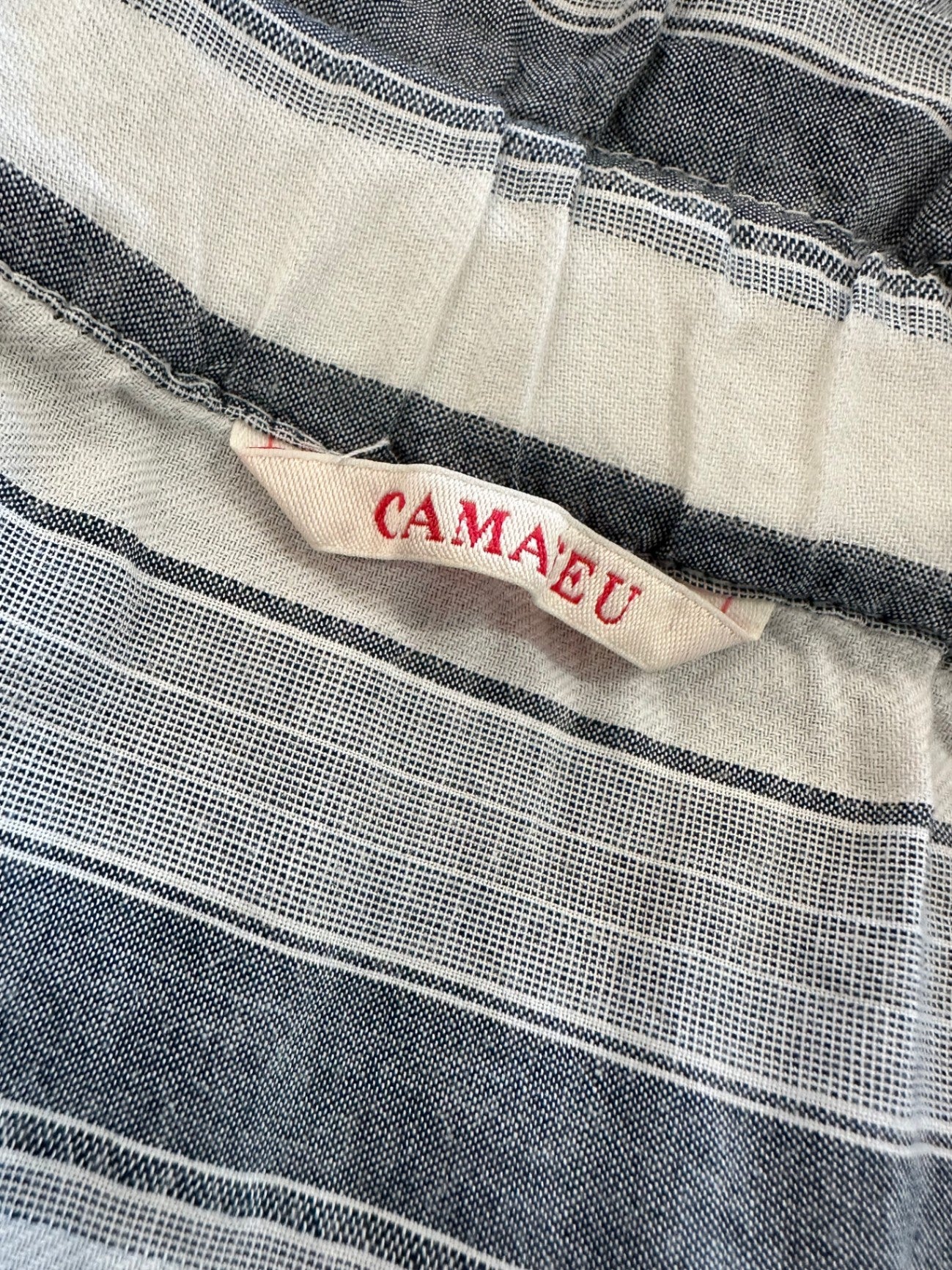 [SALE] Camaieu - Mini Skirt - Size Medium - Grey and White