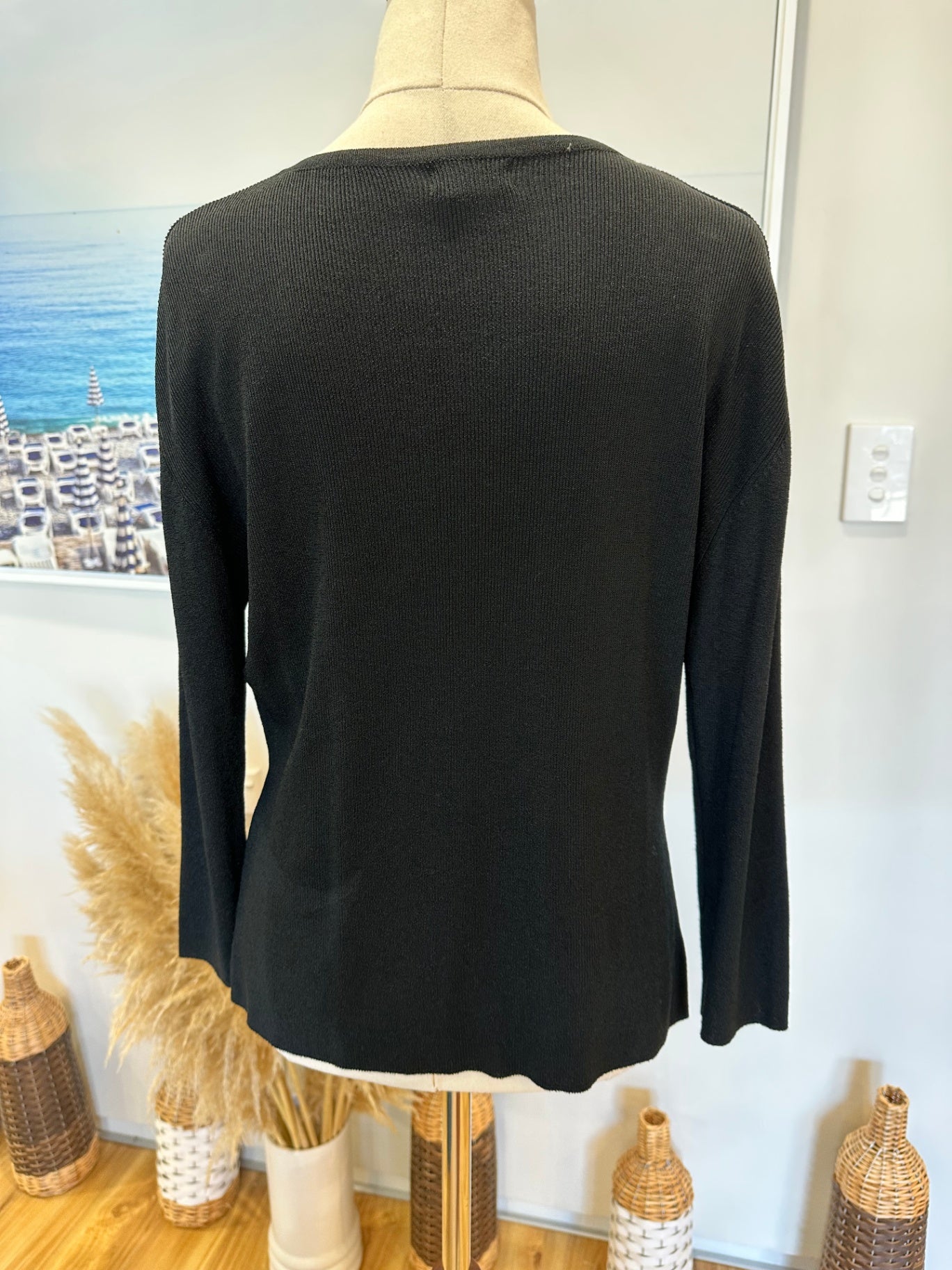[SALE] Caroline Morgan - Cardigan - Medium / Large - Black