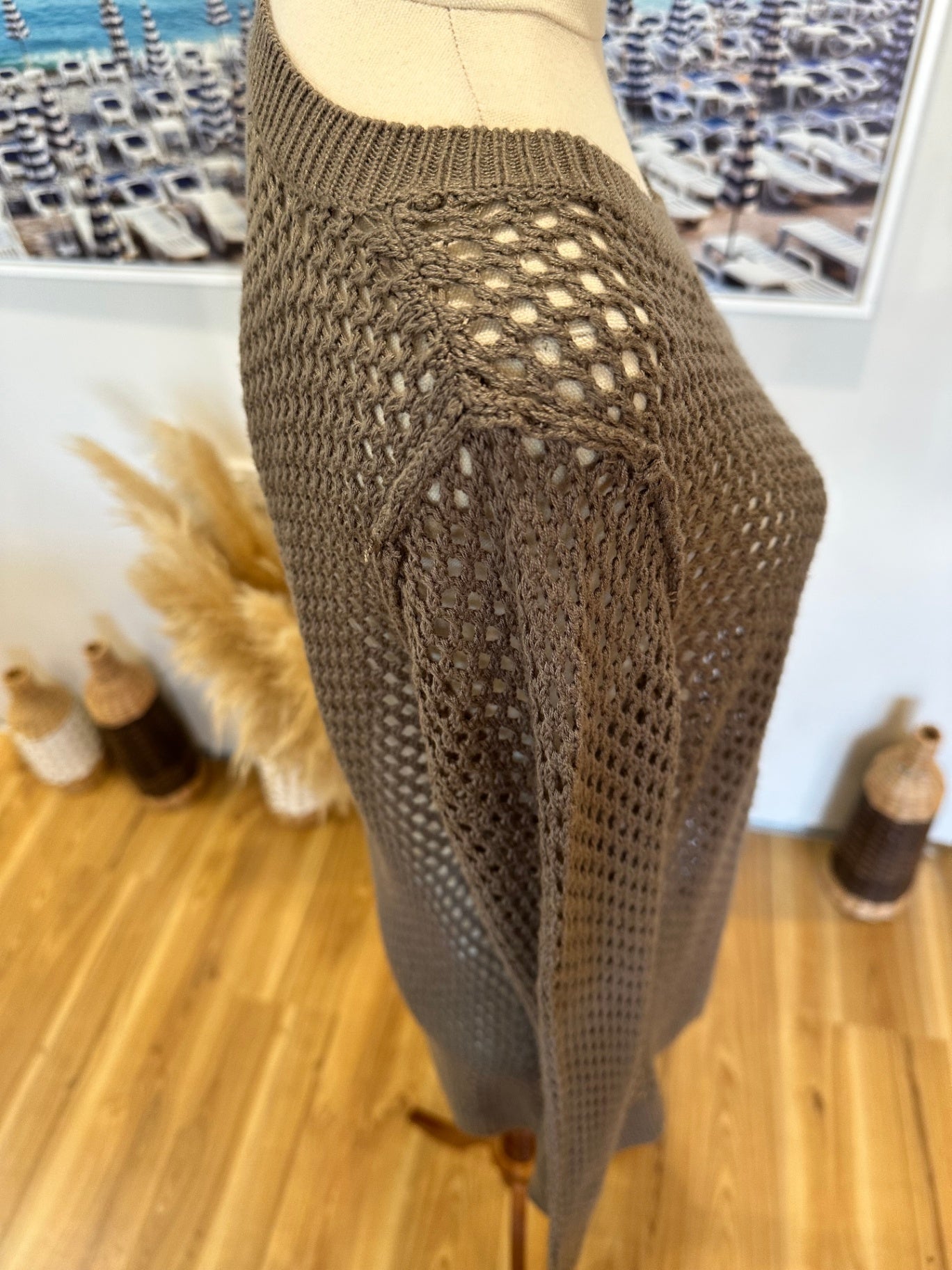 [SALE] Ella Jay - Bohemian Jumper - Small / Medium - Beige