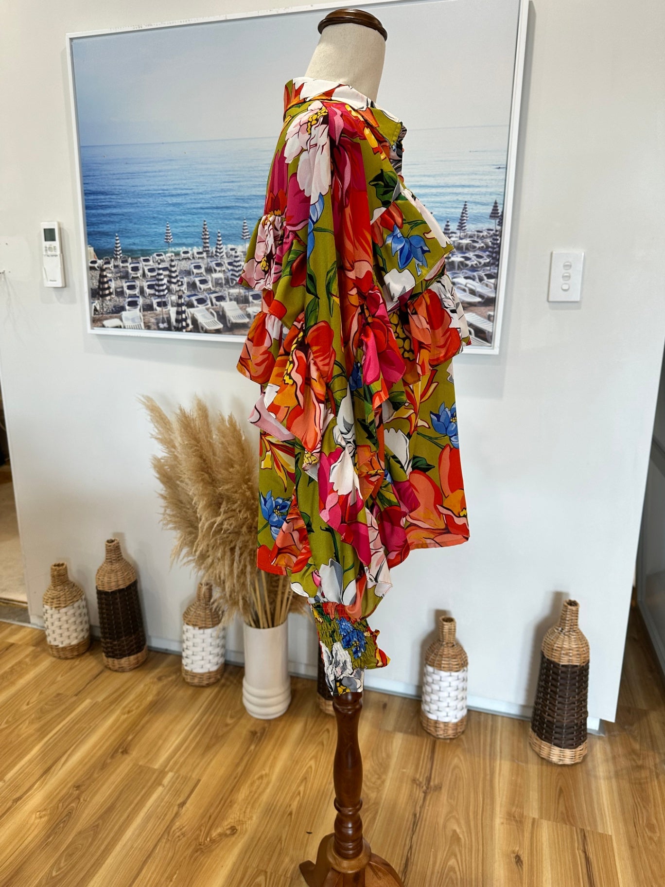 Augustine - Flamenco Blouse - Small - Multicolour