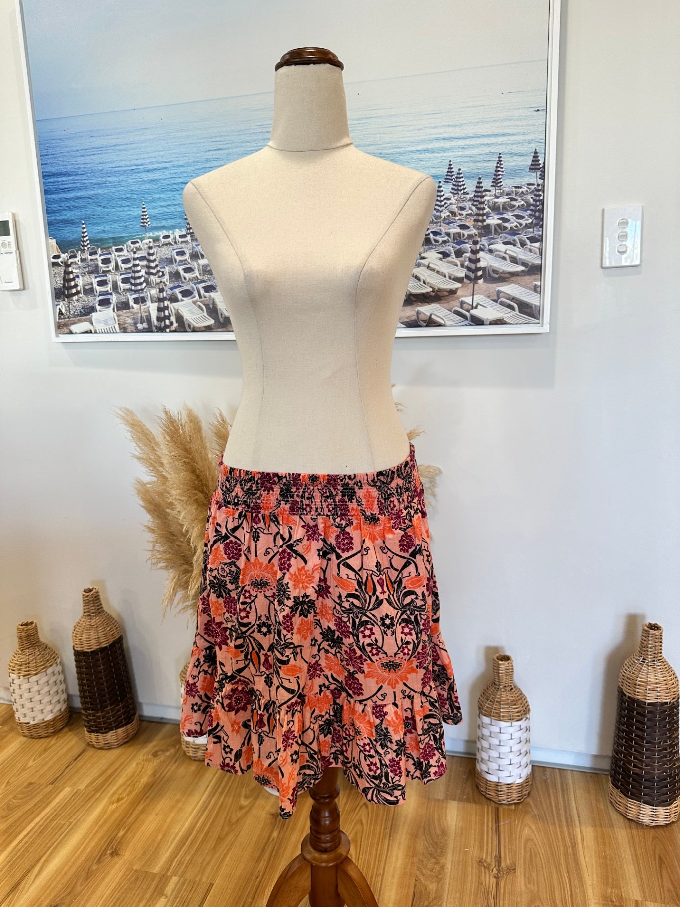 [SALE] Papaya- Mini Skirt - Size 12 - Pink, Purple, Orange