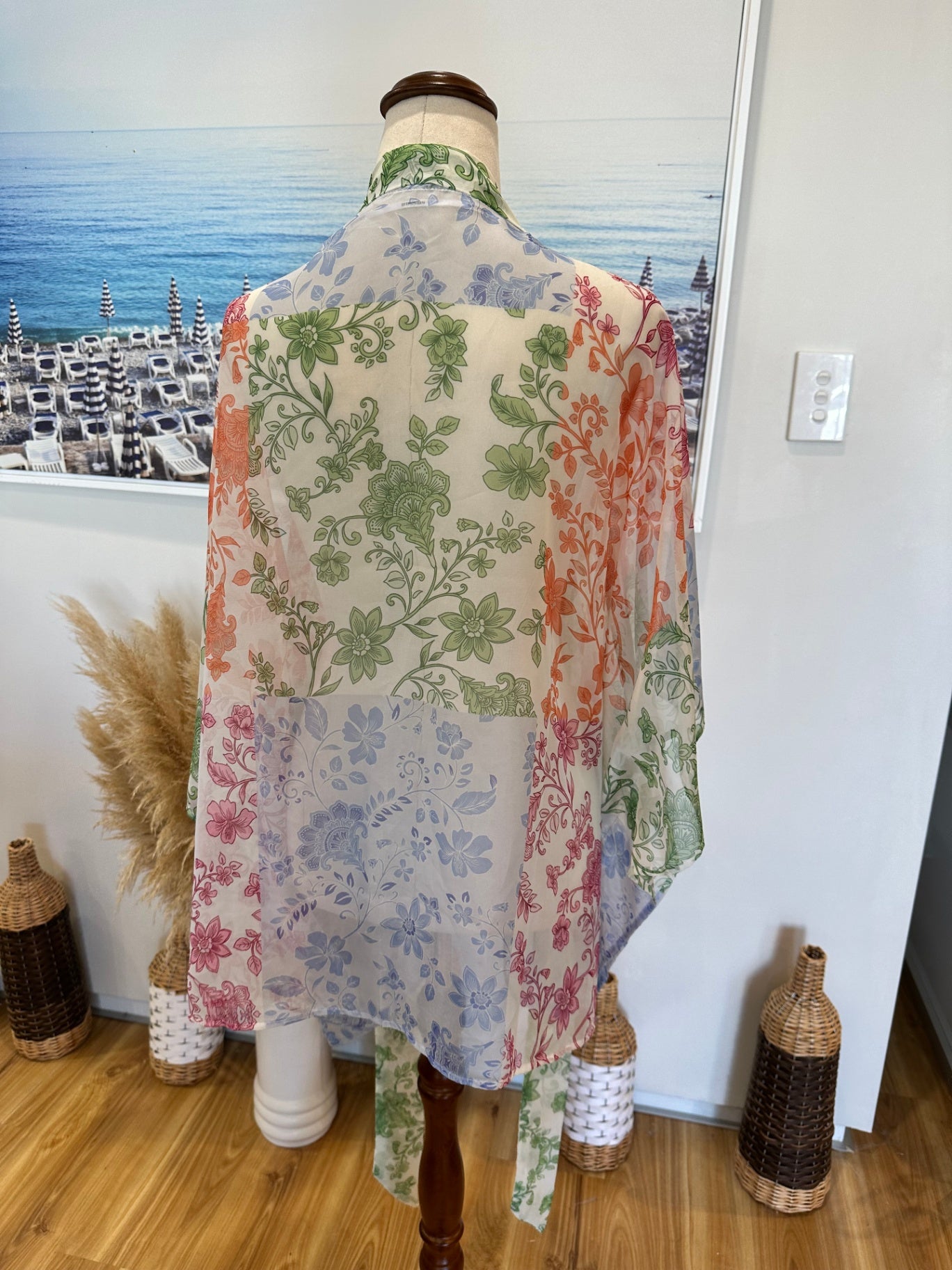 [SALE] Sussan Kaftan - One Size - Pastel Tones