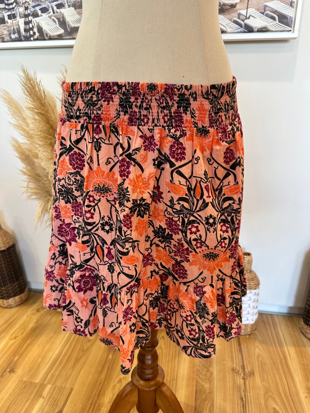 [SALE] Papaya- Mini Skirt - Size 12 - Pink, Purple, Orange