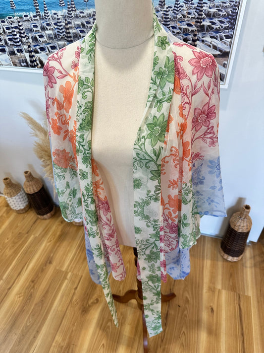 [SALE] Sussan Kaftan - One Size - Pastel Tones