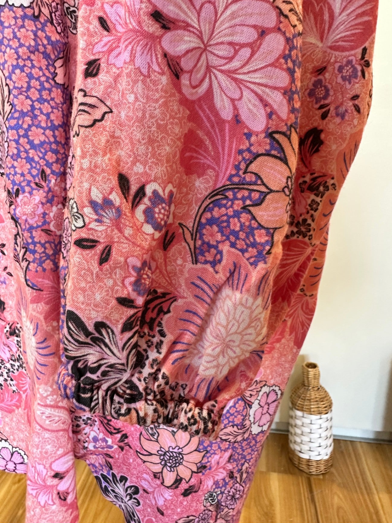 [SALE] Just Jeans - Bohemian Blouse - Linen Blend - Size 16 - Pink
