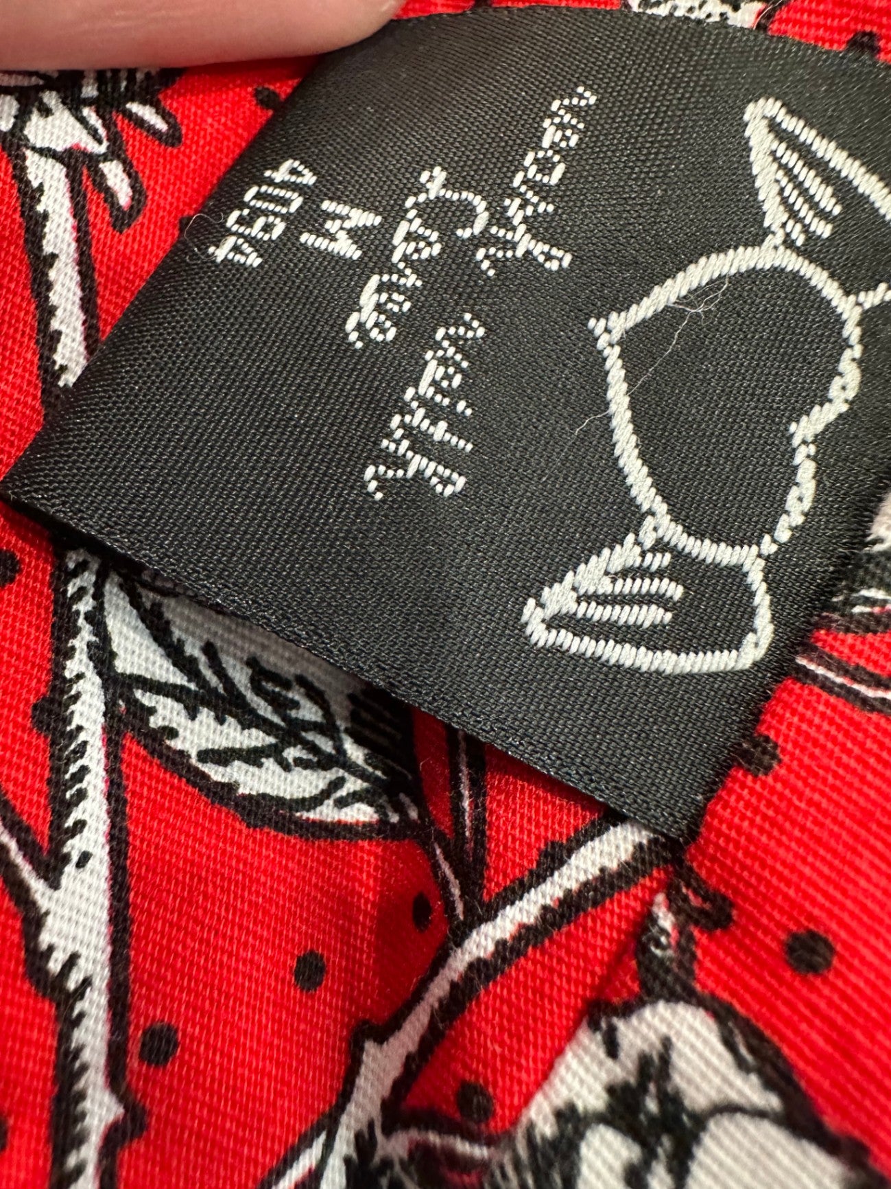 Hell Bunny - Rockabilly Dress - Medium - Red w Roses