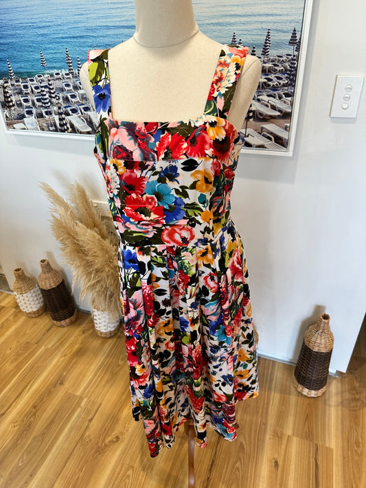 Carolyn Barker - Dress - Medium - Bright Florals