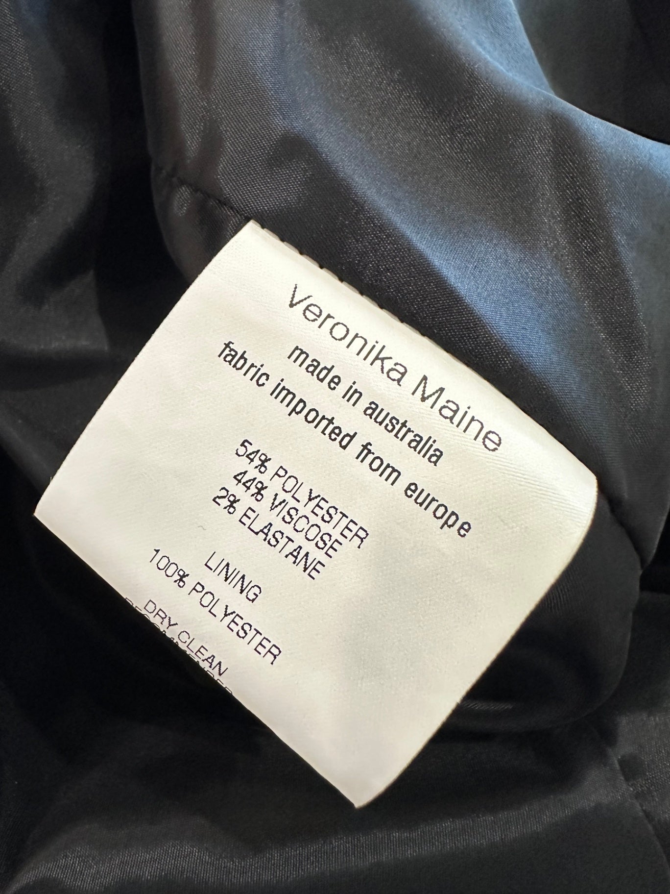 [SALE] Veronika Maine - Rockabilly Dress with Gunmetal Belt - Size 10