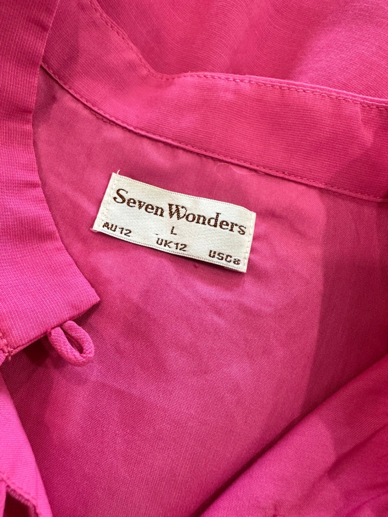 [SALE] Seven Wonders Dress - Size 12 - Pink