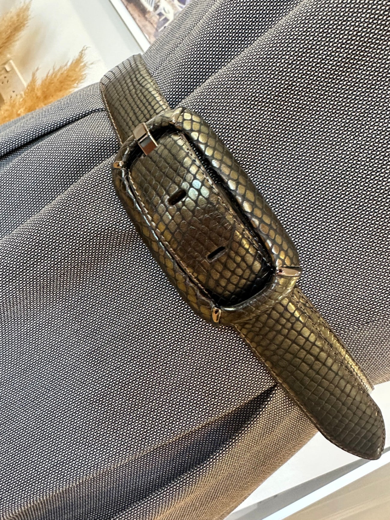 [SALE] Veronika Maine - Rockabilly Dress with Gunmetal Belt - Size 10