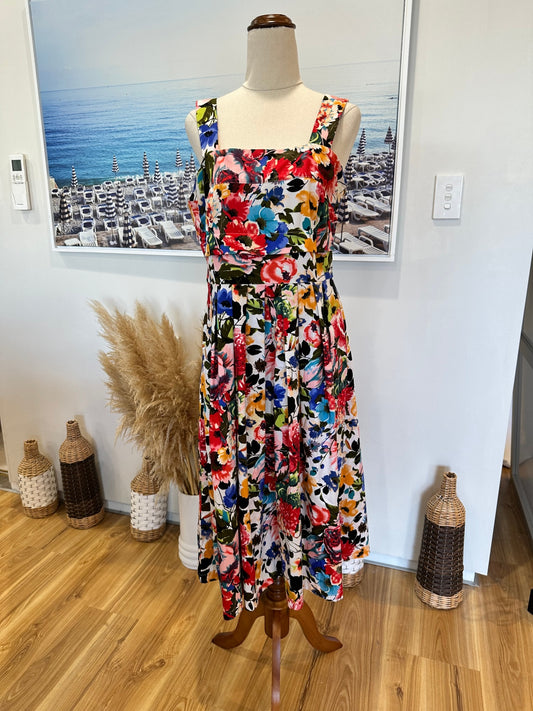 Carolyn Barker - Dress - Medium - Bright Florals